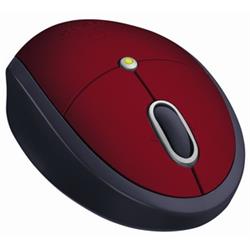 MG LOGITECH Cordless Mini Mouse - pro NB, USB,wireles, RED