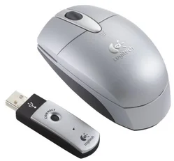 MG LOGITECH Cordless Optical Mouse for Notebooks