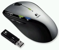 MG LOGITECH MX610 Cordless Laser Mouse, USB/PS2