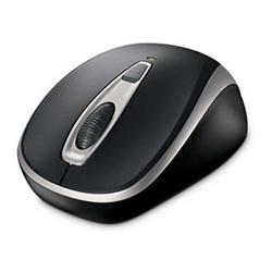 Microsoft myš Wireless Mobile Mouse 3000, black, bezdrátová pro notebooky, Retail