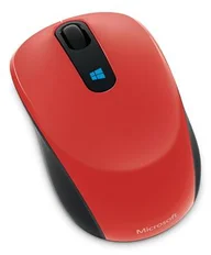 Microsoft Sculpt Mobile Mouse, Flame Red (43U-00026)