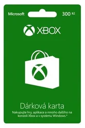 Microsoft Xbox Live Dárková karta v hodnotě 300 Kč K4W-03076
