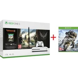 Microsoft XBOX ONE S 1TB + Division 2 + Ghost Recon Breakpoint
