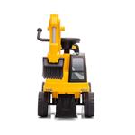 Milly Mally Detská kolobežka rýpadlo so zvukom CAT Excavator žltá