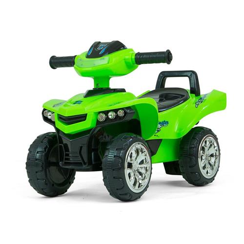 Milly Mally Detská kolobežka so zvukom Quad Bike Monster Green