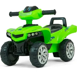 Milly Mally Detská kolobežka so zvukom Quad Bike Monster Green
