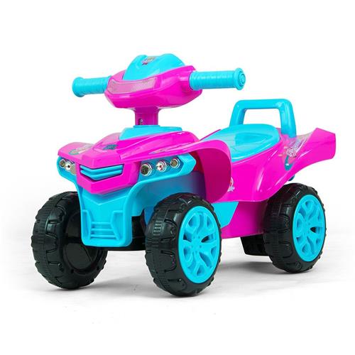 Milly Mally Detské odrážadlo so zvukom Quad Bike Monster Pink