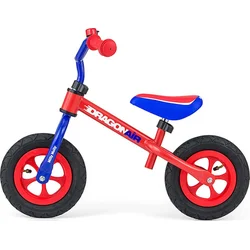 Milly Mally Dětské odrážedlo kolo Dragon Air red-blue