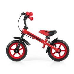 Milly Mally Dětské odrážedlo kolo Dragon s brzdou red