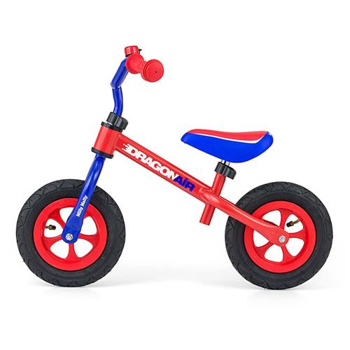 Milly Mally Detský bicykel Dragon Air červeno-modrý