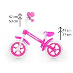 Milly Mally Detský bicykel Dragon pink