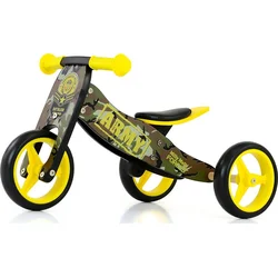 Milly Mally Detský multifunkčný bicykel 2v1 JAKE Army