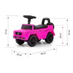 Milly Mally Odrážedlo MERCEDES G350d růžové