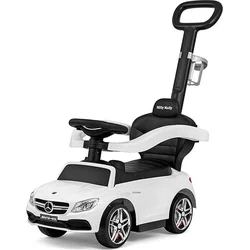 Milly Mally Odrážedlo s vodící tyčí Mercedes Benz AMG C63 Coupe white
