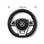 Milly Mally Scooter s vodiacou tyčou Mercedes Benz AMG C63 Coupe biela
