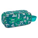 MINECRAFT Strieborné puzdro na ceruzky Creeper