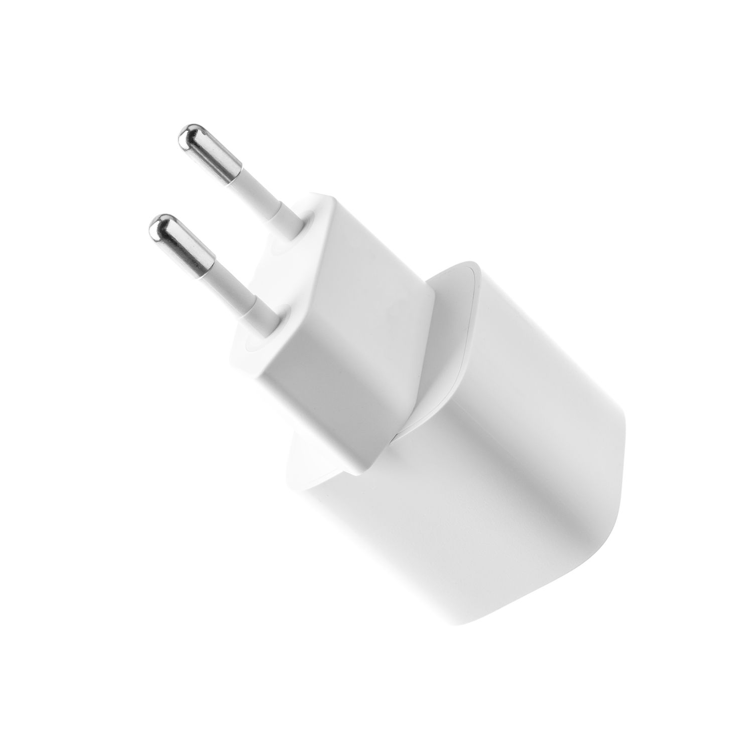 Mini sieťová nabíjačka FIXED s výstupom USB-C a podporou PD, 20 W, biela
