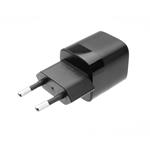Mini sieťová nabíjačka FIXED s výstupom USB-C a podporou PD, 30 W, čierna