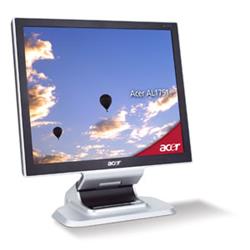 MO ACER 17''LCD AL1751As 1280×1024,500:1,400cd/m2,8MS, ACB, DVI Repro