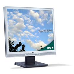 MO ACER 19''LCD AL1917as 1280×1024,700:1,300cd/m2, 8MS, D-Sub, Repro