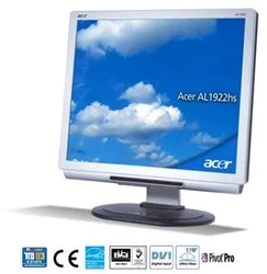 MO ACER 19''LCD AL1922hs 1280×1024,600:1,250cd/m2,20MS DVI Repro