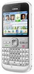 Mobilní telefon Nokia E5 White