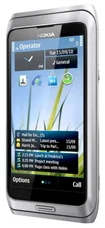 Mobilní telefon Nokia E7-00 Silver White