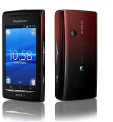 Mobilní telefon Sony Ericsson Xperia X8 (E15) Black + red cover