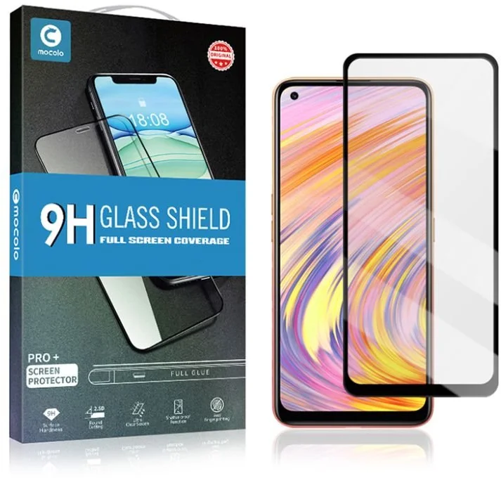 Mocolo 5D Tvrzené Sklo pro Samsung Galaxy S21 FE 5G, black - černé okraje
