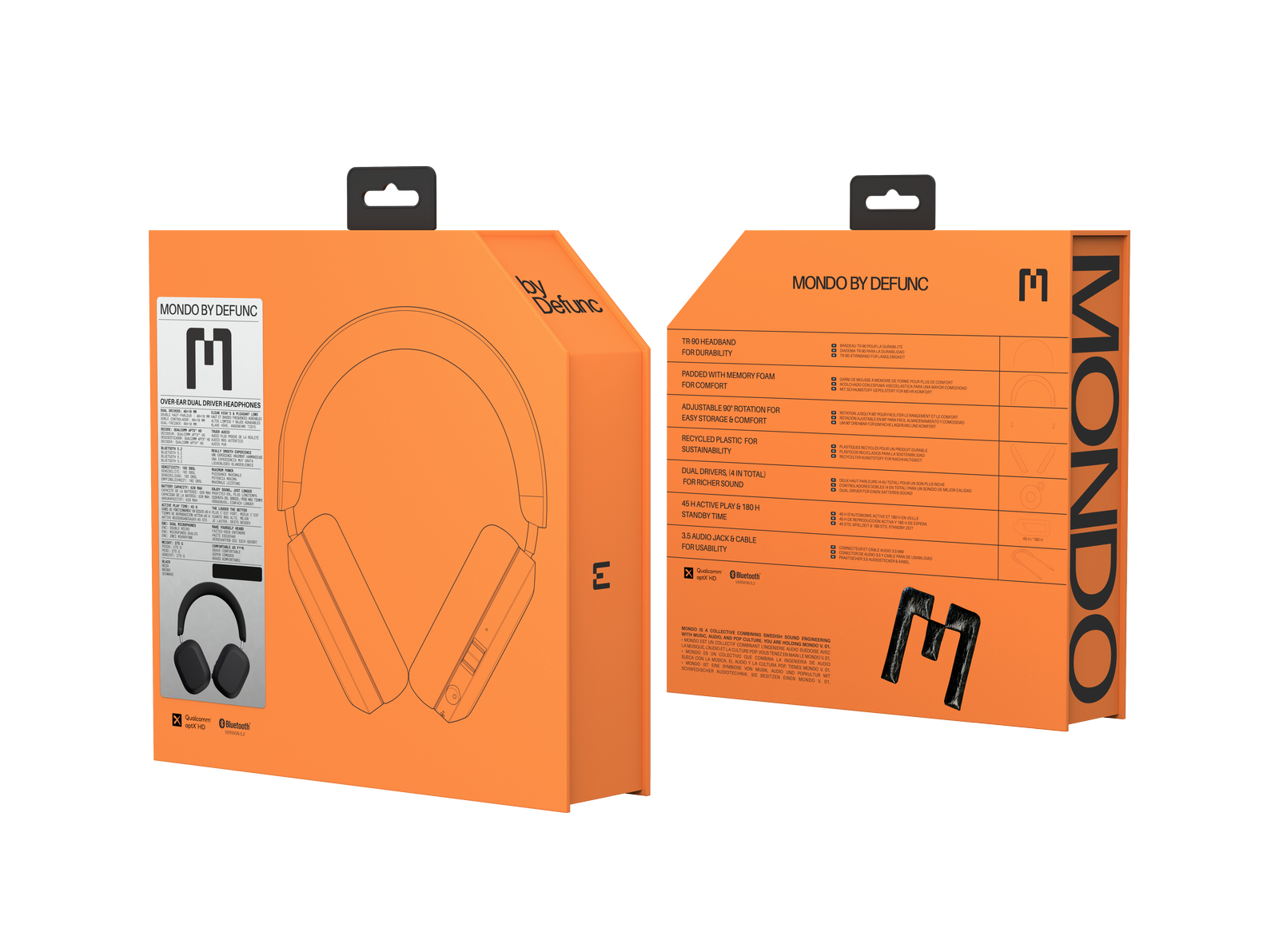 MONDO Over-Ear Headphones (Black)