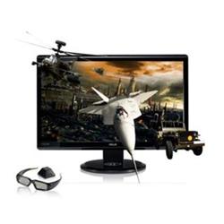 Monitor 3D ASUS 23" LED VG236H, FullHD, 2ms, 10.0000:1, 120Hz, 3D LCD + 3D brýle