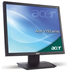 Monitor ACER V193Db 19" LCD 1280x1024, 50.000:1, 5ms, 250cd/m2, black