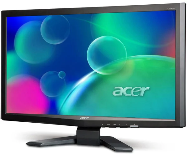 Monitor ACER X243HAbd 24" LCD 1920×1080, 800001,300cd/m2,2MS,DVI, ACM
