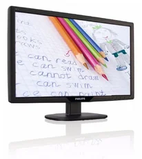 Monitor Philips 191V2AB 18,5" LCD černý, 5ms, 300.000:1, DVI, repro