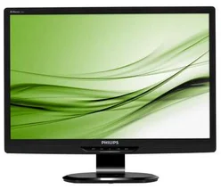 Monitor Philips 225B2CB 22" LCD černý, 5ms, 500.000:1,2x USB