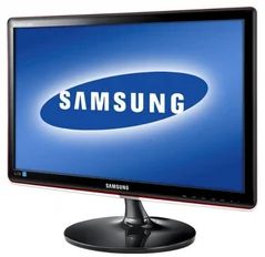 Monitor Samsung S24A350H 24" LED 16:9, 1920x1080, HDMI, VGA, rubínovo červená, 2ms