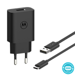 Motorola SJMC202 TurboPower 20W + 1m USB-A/USB-C kábel čierna