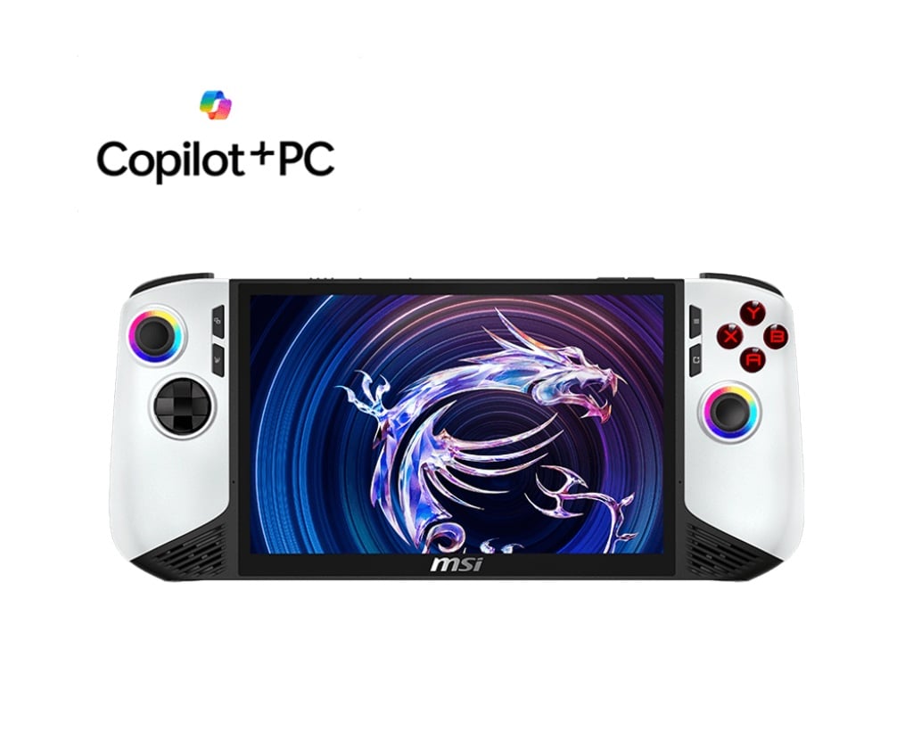 MSI Claw 8 AI+ A2VM Polar Tempest Edition