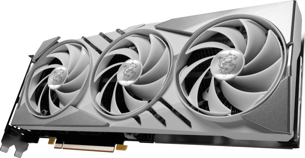 MSI GeForce RTX 4070 Gaming X SLIM White 12G