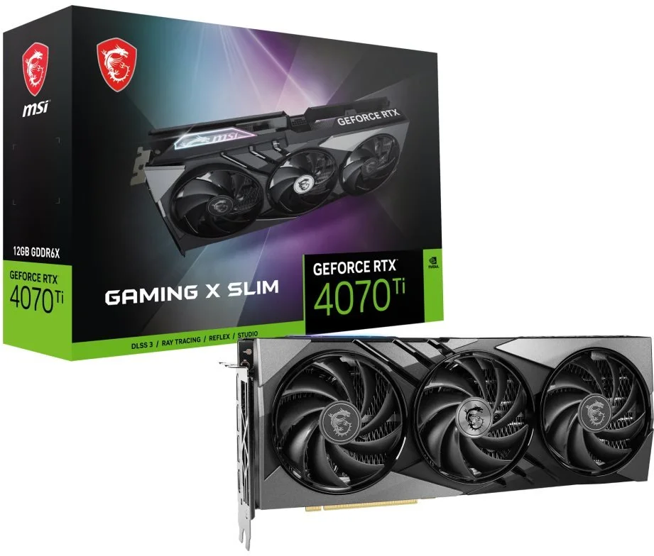 MSI GeForce RTX 4070 Ti GAMING X SLIM 12G