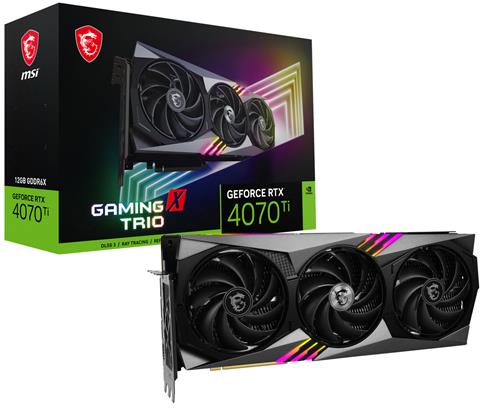 MSI GeForce RTX 4070 Ti GAMING X TRIO 12G