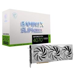 MSI GeForce RTX 4070 Ti SUPER 16G GAMING X SLIM WHITE