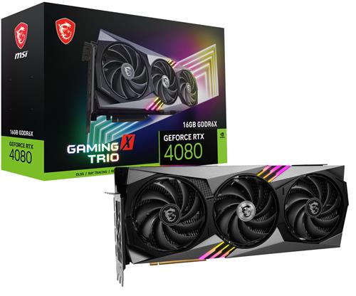 MSI GeForce RTX 4080 GAMING X TRIO 16G