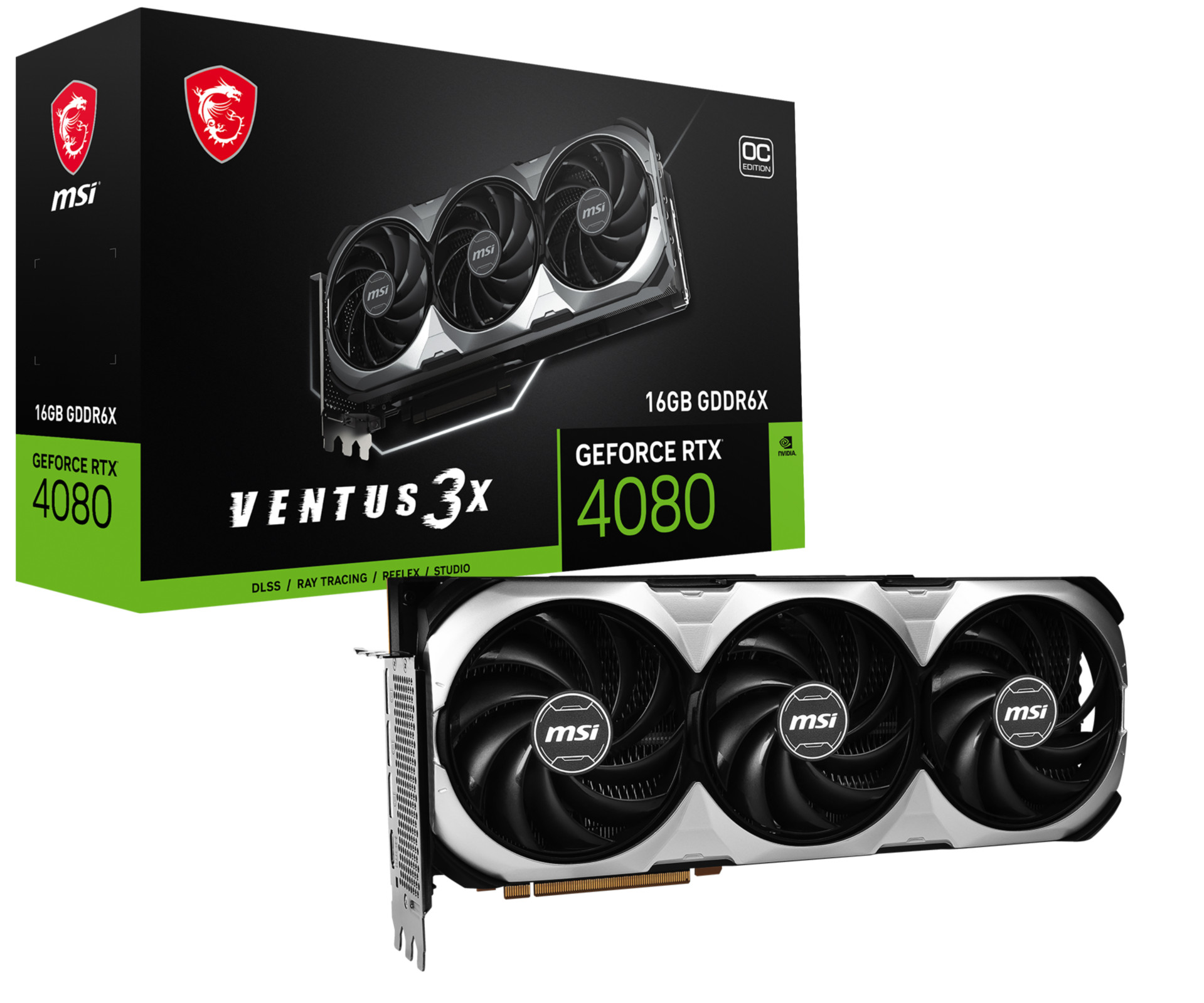 MSI GeForce RTX 4080 VENTUS 3X OC 16G