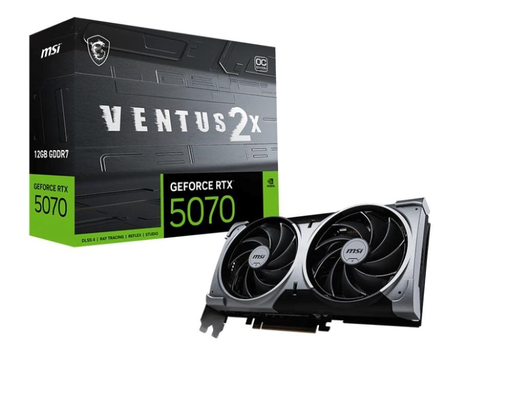 MSI GeForce RTX 5070 12G VENTUS 2X OC