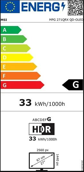MSI MPG 271QRX QD-OLED