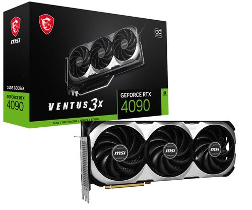 MSI NVIDIA GeForce RTX 4090 VENTUS 3X 24G OC