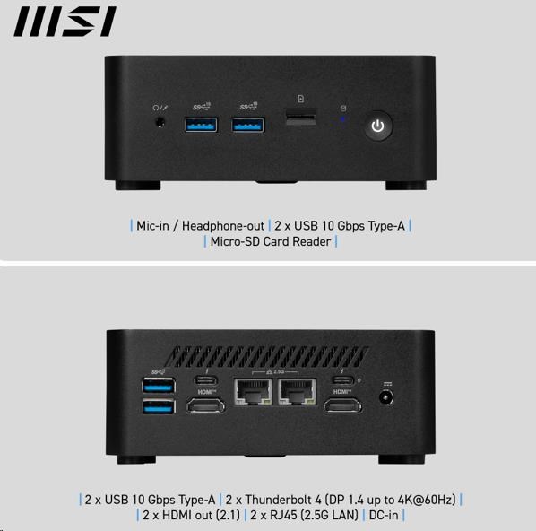 MSI PC Cubi Z 8M-040BEU
