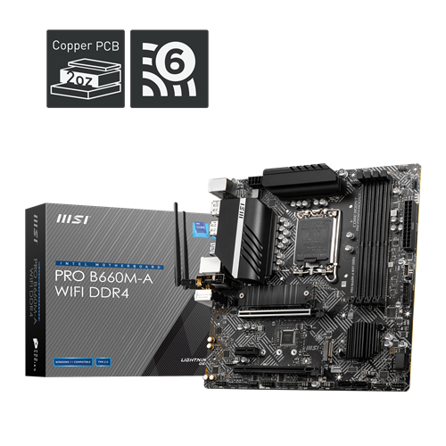 MSI PRO B660M-A WIFI DDR4