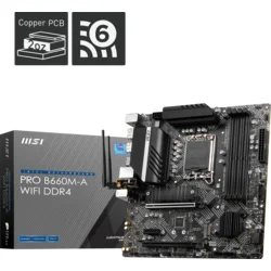 MSI PRO B660M-A WIFI DDR4